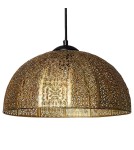 Abruzzo Lampa Wisząca Złota Emma E27 35cm ABR-LWE-E27