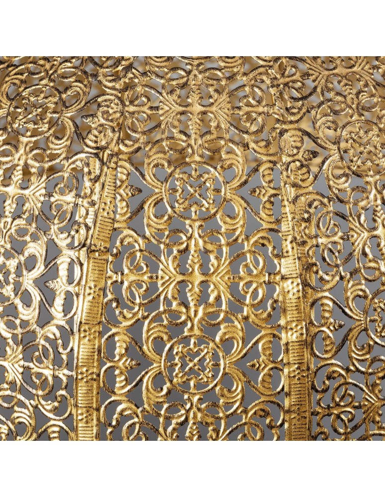 Abruzzo Lampa Wisząca Złota Emma E27 35cm ABR-LWE-E27