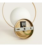 Wall lamps - Abruzzo Wall lamp Gold Milk Ball Florencia E27 ABR-KF-E27 - product 9