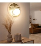 Abruzzo Kinkiet Złoty Kula Mleczna Gama G9 32cm ABR-KG-G9