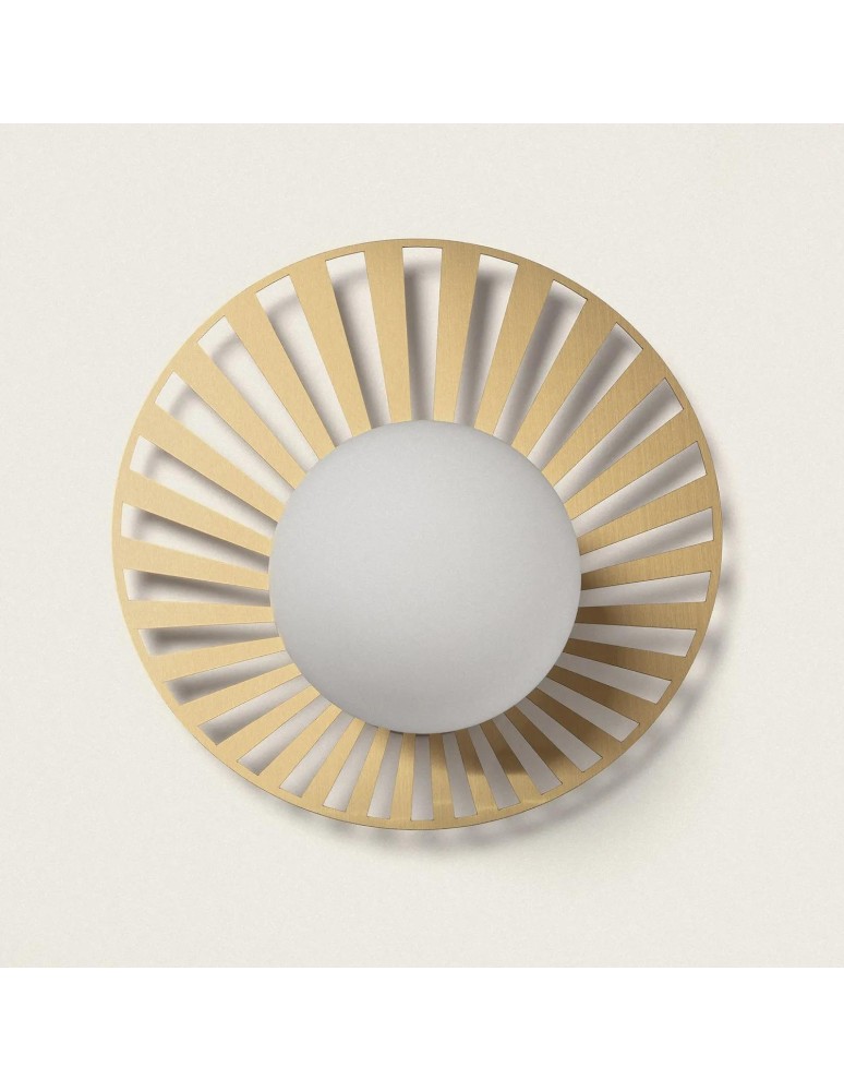 Abruzzo Kinkiet Złoty Kula Mleczna Gama G9 32cm ABR-KG-G9