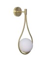 View Abruzzo Wall lamp Gold Alice Milk Ball G9 50cm ABR-KA-G9