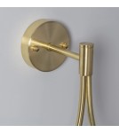 Abruzzo Kinkiet Złoty Kula Mleczna Alice G9 50cm ABR-KA-G9