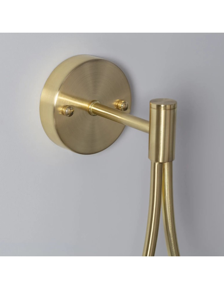 Wall lamps - Abruzzo Wall lamp Gold Alice Milk Ball G9 50cm ABR-KA-G9 - product kolory-swiatla.pl 6