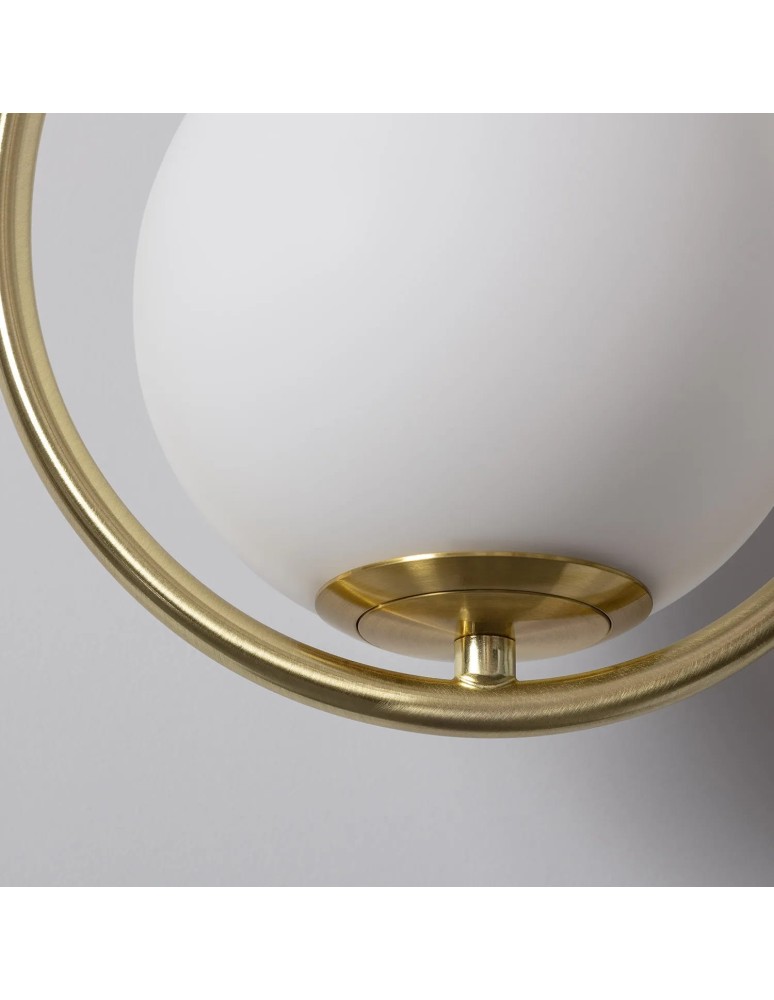 Wall lamps - Abruzzo Wall lamp Gold Alice Milk Ball G9 50cm ABR-KA-G9 - product kolory-swiatla.pl 7