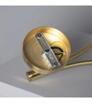 Abruzzo Kinkiet Złoty Kula Mleczna Alice G9 50cm ABR-KA-G9