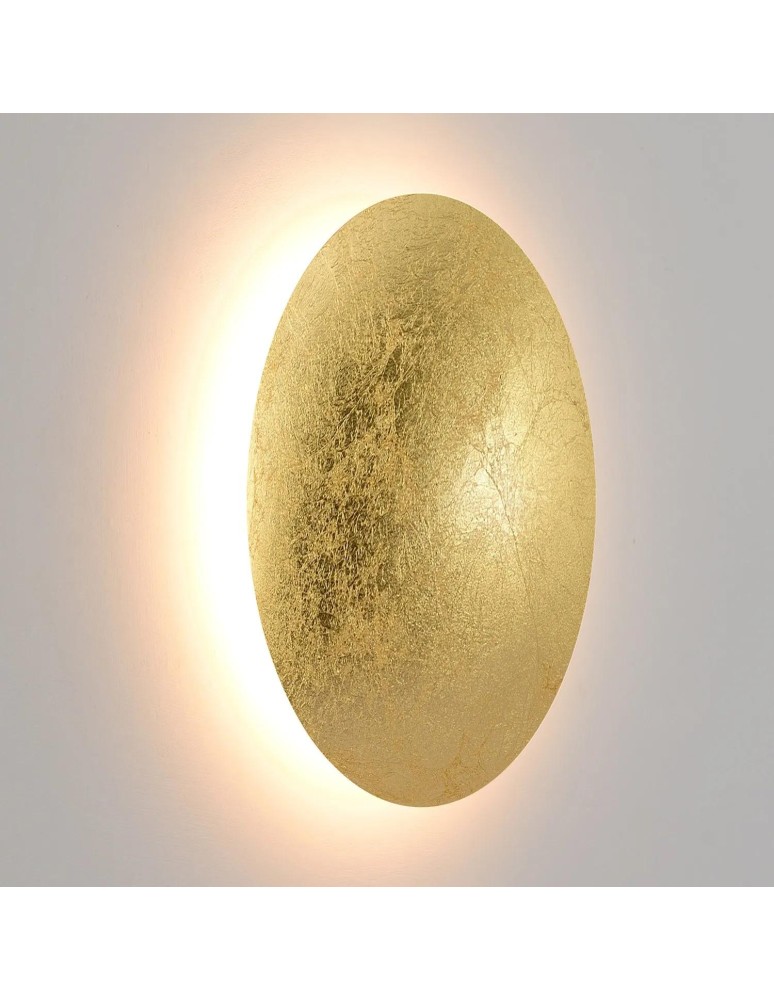 Abruzzo Kinkiet LED 18W Złoty Greta 2800-3200K ABR-KGG-E27