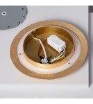 Abruzzo Kinkiet LED 18W Złoty Greta 2800-3200K ABR-KGG-E27