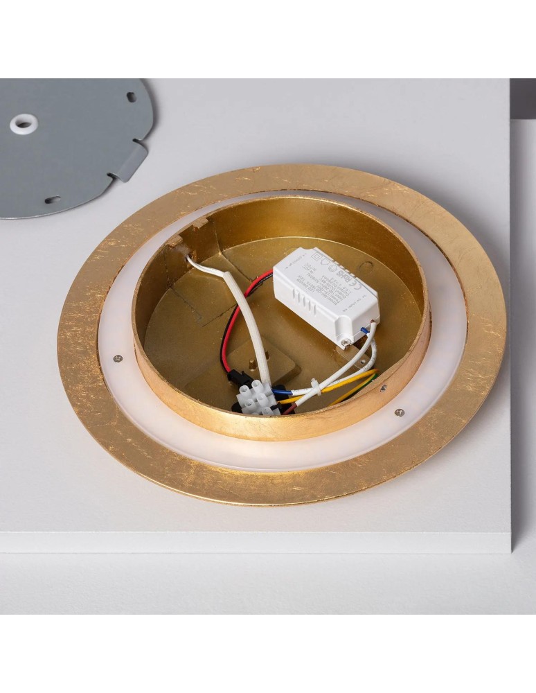 Wall lamps - Abruzzo LED wall lamp 18W Gold Greta 2800-3200K ABR-KGG-E27 - product kolory-swiatla.pl 10