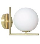 Abruzzo Kinkiet Złoty Kula Mleczna Riccardo E14 ABR-KRR-E14