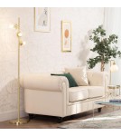 Floor lamps - Abruzzo Pugilia Gold Spheres Floor Lamp 3xE27 ABR-LSP-3XE27 - product 2