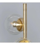 Floor lamps - Abruzzo Pugilia Gold Spheres Floor Lamp 3xE27 ABR-LSP-3XE27 - product 5