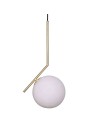 View Abruzzo Toscana E14 Gold Milk Ball Pendant Lamp ABR-LWKT-E27.