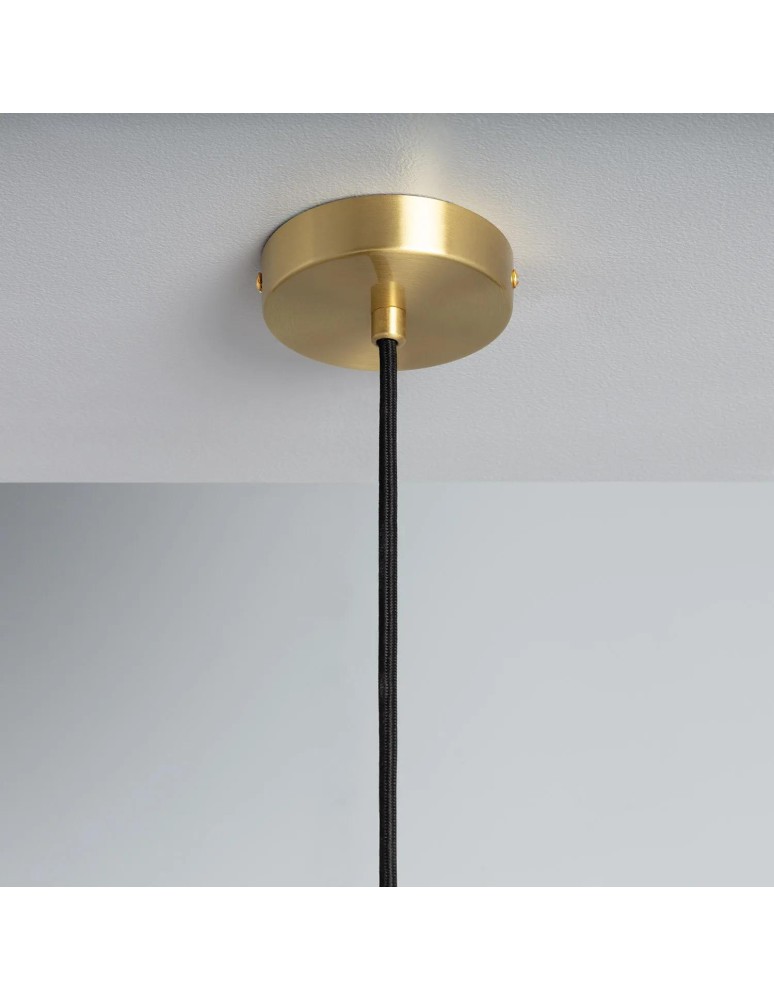 Abruzzo Lampa Wisząca ZłotaKula Mleczna Umbria E27 ABR-LWU-E27