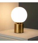 Table lamps - Abruzzo Table Lamp Gold Milk Ball Gibis 1xE27 ABR-LSG-E27 - product 6