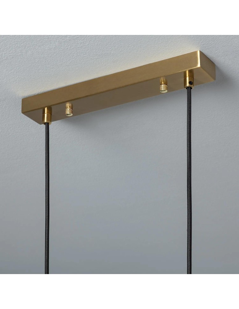 Abruzzo Lampa Wisząca Złota Kule Mleczne Pompei 6xE27 ABR-LWP-6E27