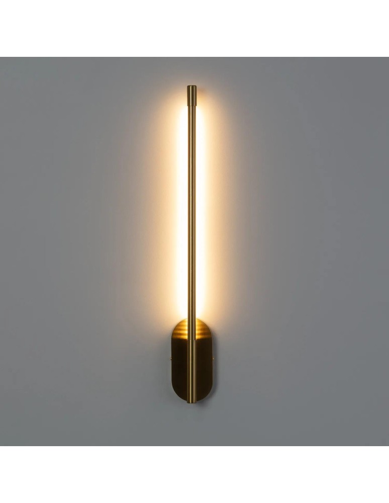 Wall lamps - Abruzzo Gold Linear LED wall lamp 8W Farga 3000K ABR-KMF-8W. - product kolory-swiatla.pl 3