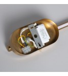 Abruzzo Kinkiet Ścienny Złoty Liniowy LED 8W Farga 3000K ABR-KMF-8W