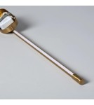 Abruzzo Kinkiet Ścienny Złoty Liniowy LED 8W Farga 3000K ABR-KMF-8W