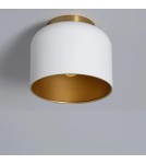Ceiling lamps - Abruzzo Ceiling Plafond White Gold Accardi E27 ABR-PA-E27 - product 2