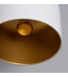 Ceiling lamps - Abruzzo Ceiling Plafond White Gold Accardi E27 ABR-PA-E27 - product 7