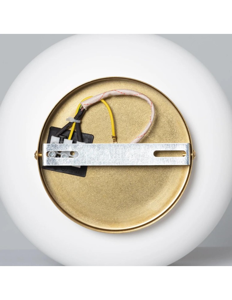 Abruzzo Plafon Sufitowy Biało Złoty Accardi E27 ABR-PA-E27 Abruzzo Plafon Sufitowy Biało Złoty Accardi E27 ABR-PA-E27