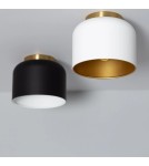 Ceiling lamps - Abruzzo Ceiling Plafond White Gold Accardi E27 ABR-PA-E27 - product 10