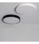 Abruzzo Plafon LED 31W Okrągły Czarny 40cm 3 Barwy Świecenia CCT Fabbri ABR-PLF-30W-C-CCT