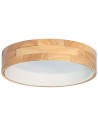 View Abruzzo LED Plafond 16W Round 40cm Natural Wood 3 CCT Light Colors Vero ABR-PLODV-B-15W-CCT