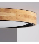 Abruzzo Plafon LED 16W Okrągły 38cm Naturalne Drewno 3 Barwy Świecenia CCT Vero ABR-PLODV-C-15W-CCT