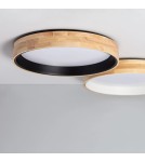 Ceiling lamps - Abruzzo LED Plafond 16W Round 38cm Natural Wood 3 Luminous Colors CCT Vero ABR-PLODV-C-15W-CCT - product 11