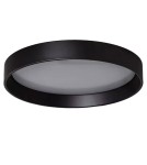 Abruzzo Plafon LED 31W Okrągły Czarny 3 Barwy Świecenia CCT Czarny 56cm Nero ABR-PLON-30W-CCT