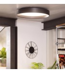 Ceiling lamps - Abruzzo LED Plafond 31W Round Black 3 Colors of Light CCT Black 56cm Nero ABR-PLON-30W-CCT - product 3