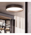 Abruzzo Plafon LED 21W Okrągły Czarny 3 Barwy Świecenia CCT 45Cm Nero ABR-PLON-20W-CCT