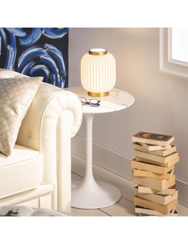 Abruzzo Lampa Stołowa z Porcelany Porcellado E14 ABR-LSPP-E14 - produkt 2