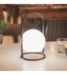 Abruzzo Lampa Stołowa Zewnętrzna LED Przenośna Ładowalna 2.5W z Akumulatorem USB 1800 mAh-4000K ABR-LSK-USB