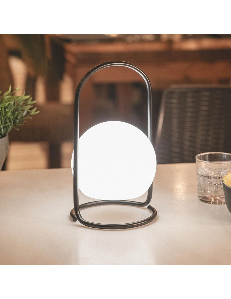 Abruzzo Lampa Stołowa Zewnętrzna LED Przenośna Ładowalna 2.5W z Akumulatorem USB 1800 mAh-4000K ABR-LSK-USB