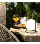 Abruzzo Lampa Stołowa Zewnętrzna LED Przenośna Ładowalna 2.5W z Akumulatorem USB 1800 mAh-4000K ABR-LSK-USB