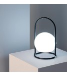 Abruzzo Lampa Stołowa Zewnętrzna LED Przenośna Ładowalna 2.5W z Akumulatorem USB 1800 mAh-4000K ABR-LSK-USB