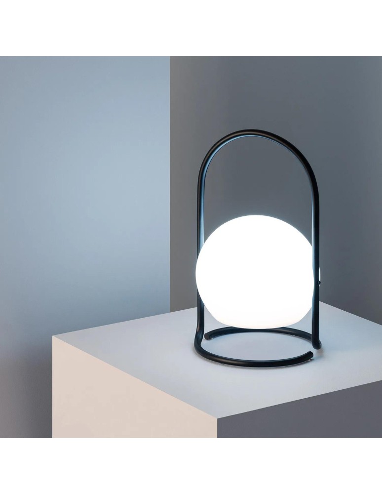 Abruzzo Lampa Stołowa Zewnętrzna LED Przenośna Ładowalna 2.5W z Akumulatorem USB 1800 mAh-4000K ABR-LSK-USB