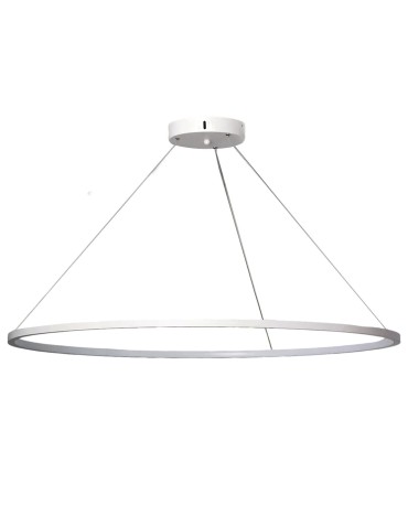 Abruzzo Lampa Wisząca okrągła 100cm LED 30W Ring 3 Bawry Świecenia Rondo ABR-LWRR-30W-WW