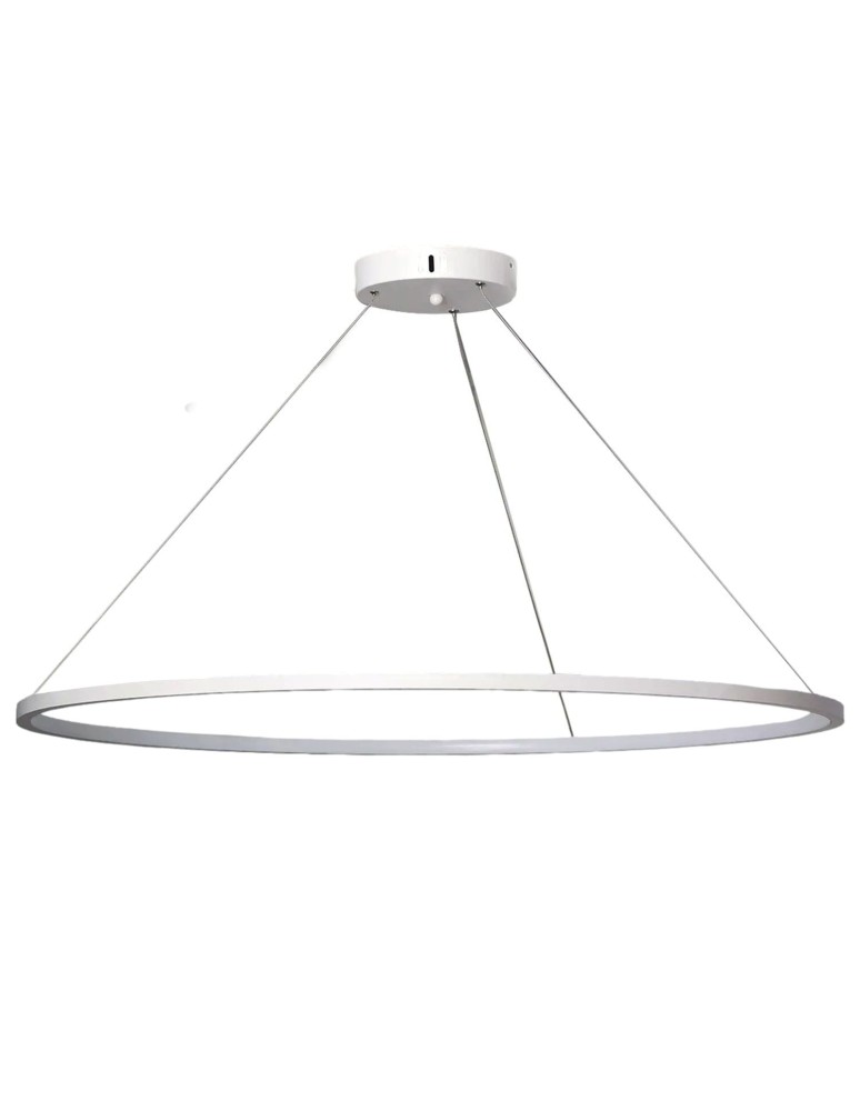 Abruzzo Lampa Wisząca okrągła 100cm LED 30W Ring 3 Bawry Świecenia Rondo ABR-LWRR-30W-WW