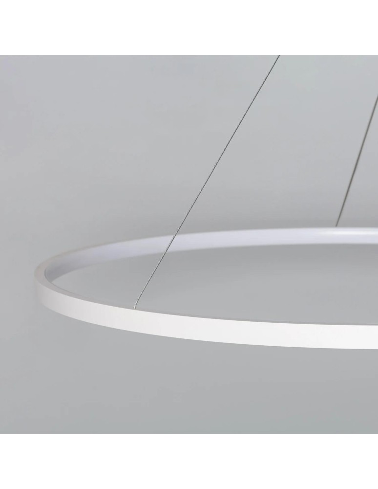 Pendant lamps - Abruzzo Round 100cm LED Pendant Lamp 30W Ring 3 Luminous Buffer Roundabout ABR-LWRR-30W-WW - product kolory-swiatla.pl 4