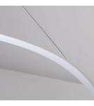 Abruzzo Lampa Wisząca okrągła 100cm LED 30W Ring 3 Bawry Świecenia Rondo ABR-LWRR-30W-WW