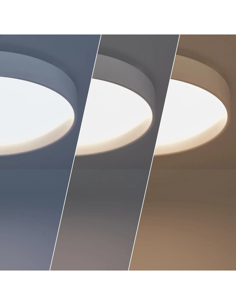 Abruzzo Plafon LED 31W Okrągły 50cm 3 Barwy Świecenia CCT Roma ABR-PLR-Z-30W-CCT