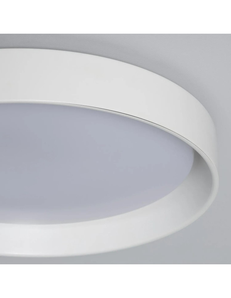 Abruzzo Plafon LED 31W Okrągły Biały 50cm 3 Barwy Świecenia CCT Roma ABR-PLR-B-30W-CCT