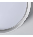 Abruzzo Plafon LED 31W Okrągły Biały 50cm 3 Barwy Świecenia CCT Roma ABR-PLR-B-30W-CCT