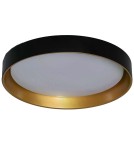 Ceiling lamps - Abruzzo LED Plafond 31W Round Black and Gold 50cm 3 Colors of Light CCT Roma ABR-PLR-C-30W-CCT - product 1