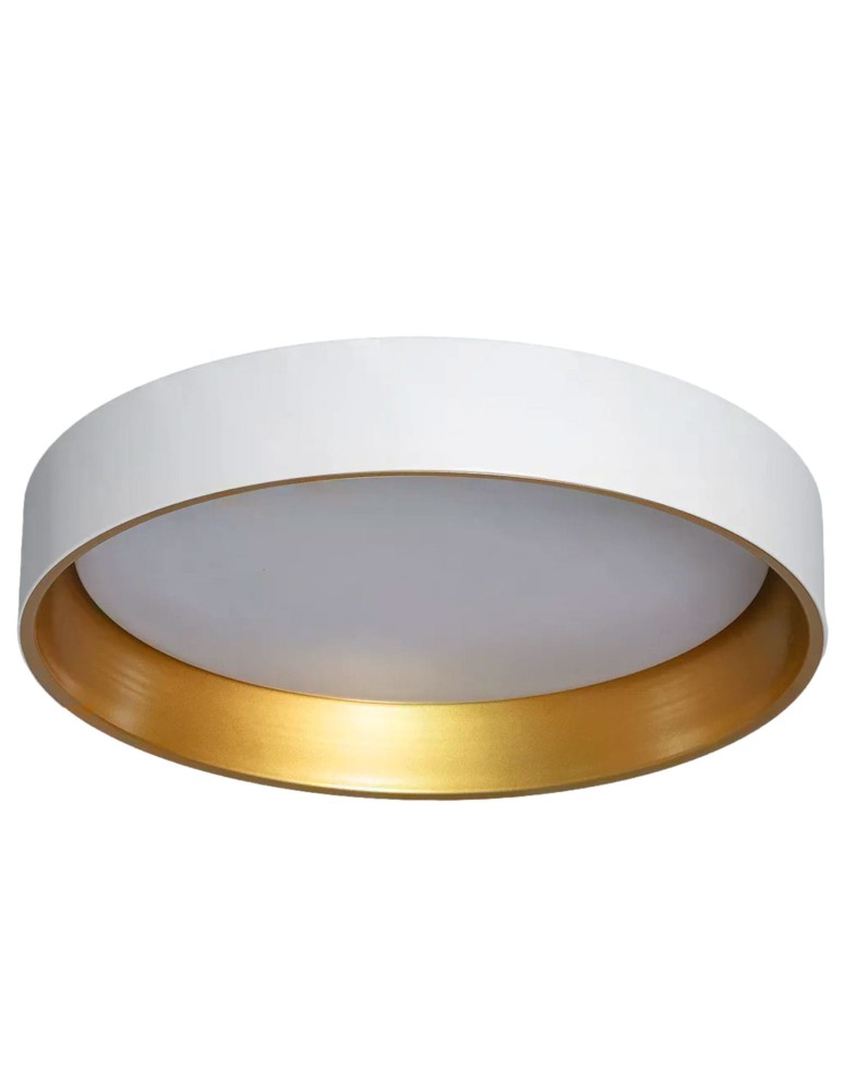 Ceiling lamps - Abruzzo LED Plafond 21W Round White Gold 45cm 3 Colors of Light CCT Roma ABR-PLR-Z-20W-CCT - product kolory-swiatla.pl 1