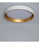 Ceiling lamps - Abruzzo LED Plafond 21W Round White Gold 45cm 3 Colors of Light CCT Roma ABR-PLR-Z-20W-CCT - product 2
